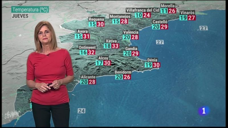 El tiempo en la Comunitat Valenciana - 29/06/22 ver ahora