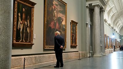 El Museo del Prado recupera la normalidad tras la cena de l�deres euroatl�nticos