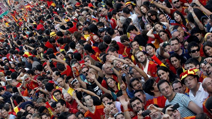 Telediario Matinal - Eurocopa 2012 | La afición española celebra la victoria