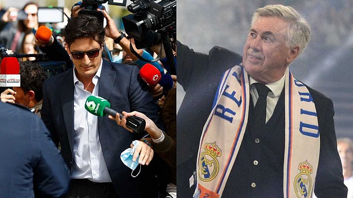 Telediario 2 - El comisionista Luis Medina entra en la lista de morosos de Hacienda y salen Carlo Ancelotti y Twitter