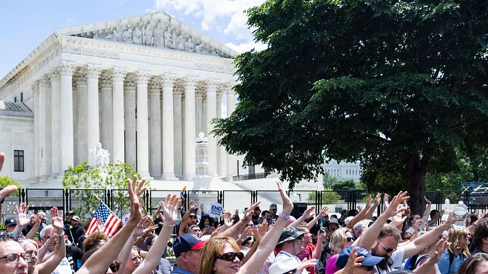 Telediario 2 - El Supremo de EE.UU. limita el poder federal para frenar las emisiones en la lucha contra el cambio climático