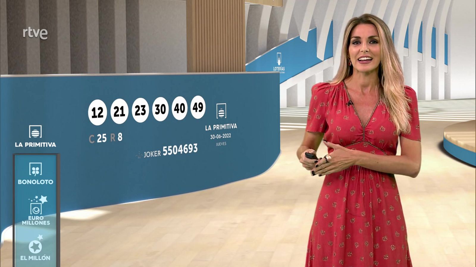 Sorteo de la Lotería Nacional, Bonoloto, Primitiva y Euromillones del 30/06/2022 - Ver ahora