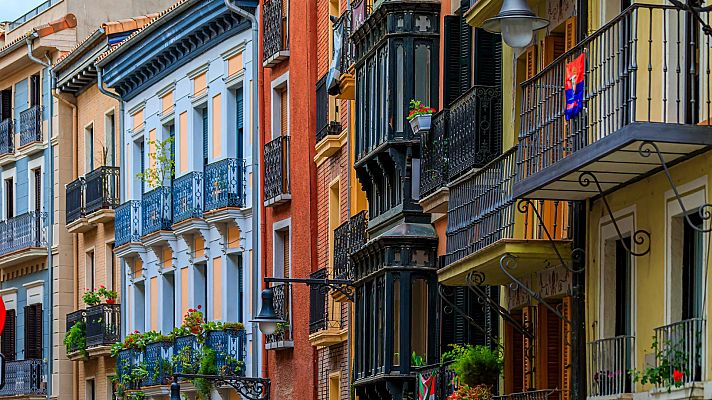 La hora de La 1 - Los balcones privilegiados para ver los Sanfermines