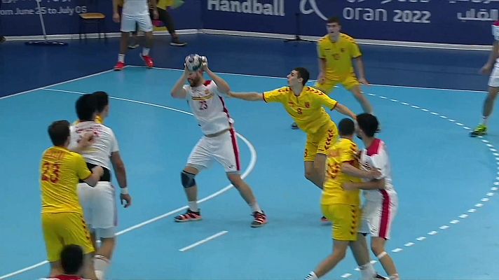 Juegos Mediterráneos - Balonmano: Macedonia - España (M)