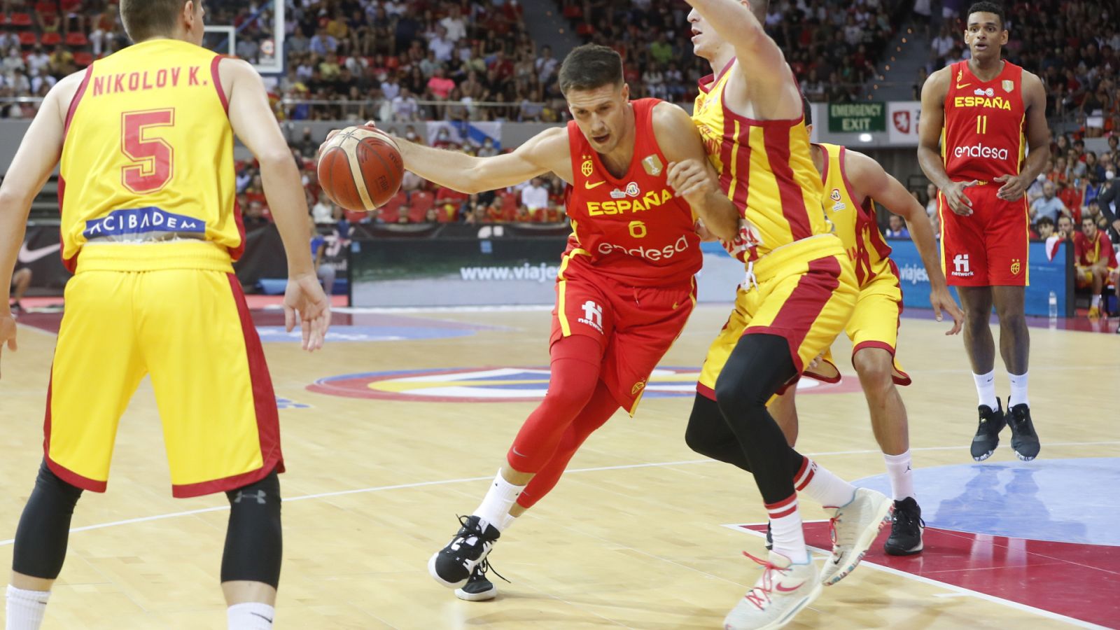 Baloncesto - Clasificación Campeonato del Mundo Masculino 5ª jornada: España - Macedonia del Norte - ver ahora