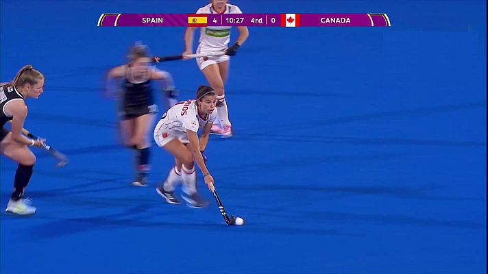 Hockey hierba y sala - Campeonato del Mundo Femenino: España - Canadá