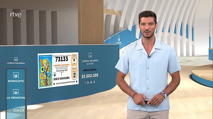 Loterías - Sorteo de la Lotería Nacional del 02/07/2022