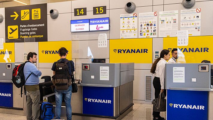 Telediario Fin de Semana - Las huelgas en Ryanair y Easyjet complican los viajes del fin de semana