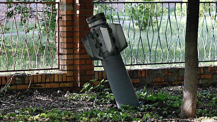 Telediario Fin de Semana - TVE ha sido testigo de nuevos bombardeos en Kramatorsk