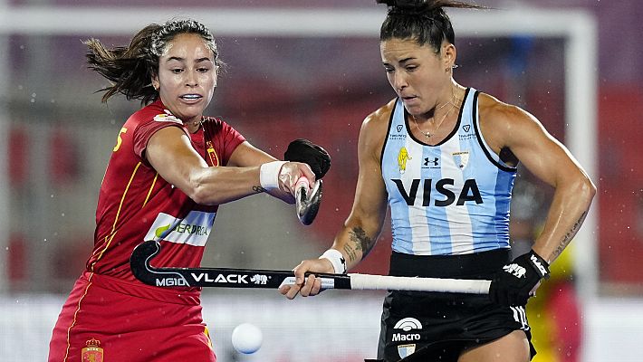 Hockey hierba y sala - Campeonato del Mundo Femenino: España - Argentina