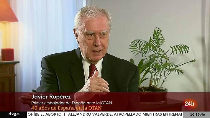 Parlamento - Javier Rupérez, primer embajador de España ante la OTAN