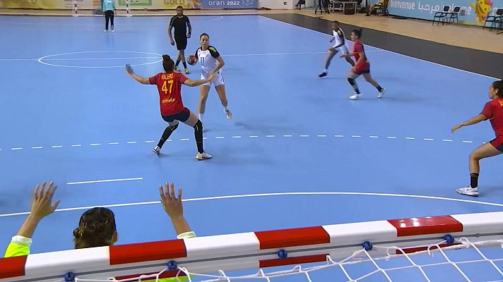 Juegos Mediterráneos - Balonmano Semifinal (F): España - Portugal