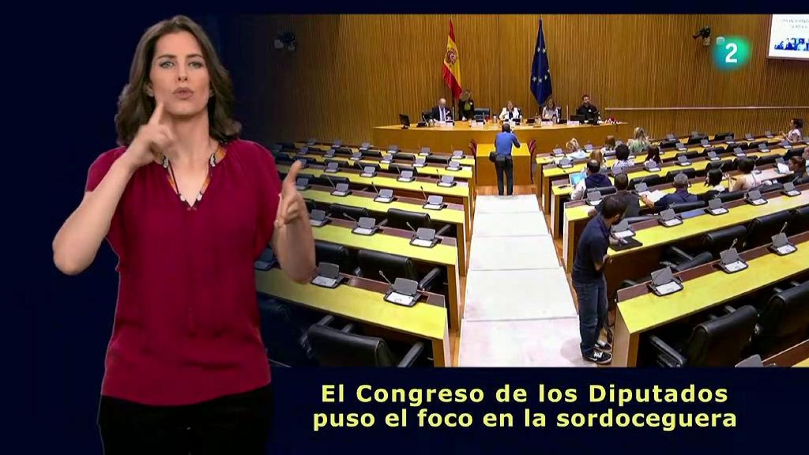 En Lengua de Signos - En el Congreso se habló de sordoceguera - ver ahora