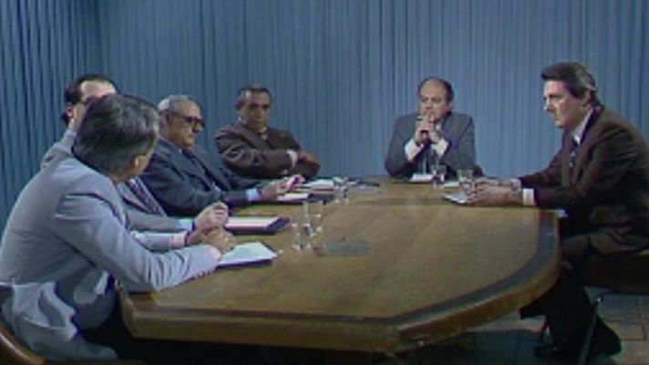 Arxiu TVE Catalunya - Balanç de la marxa de la Generalitat, amb Jordi Pujol