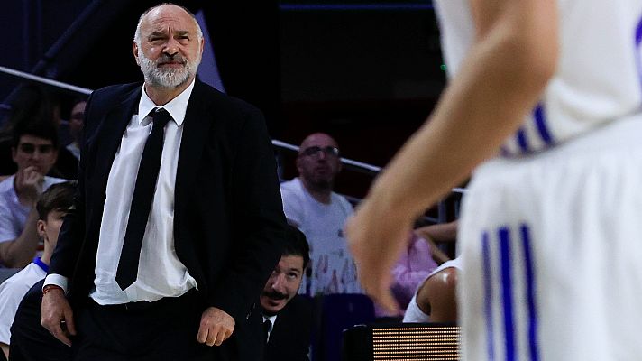 Telediario 1 - Pablo Laso deja de ser entrenador del Real Madrid