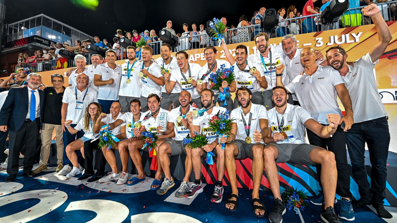 España vuelve a Barcelona como campeona del mundo de waterpolo | Ver