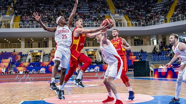 Baloncesto en RTVE - Mundial 2023 | Momentos decisivos del Georgia 82-76 España