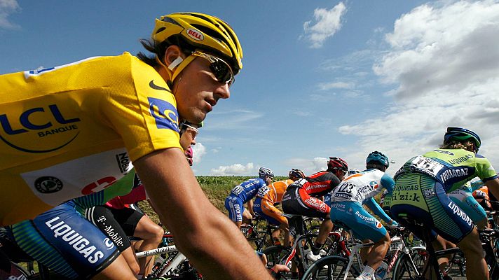 Ciclismo - Dunquerke fue salida del Tour en 2007, con Cancellara de amarillo