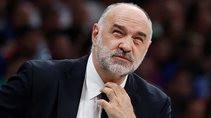 Telediario 1 - Pablo Laso asegura que puede entrenar mientras el Madrid confirma a Chus Mateo
