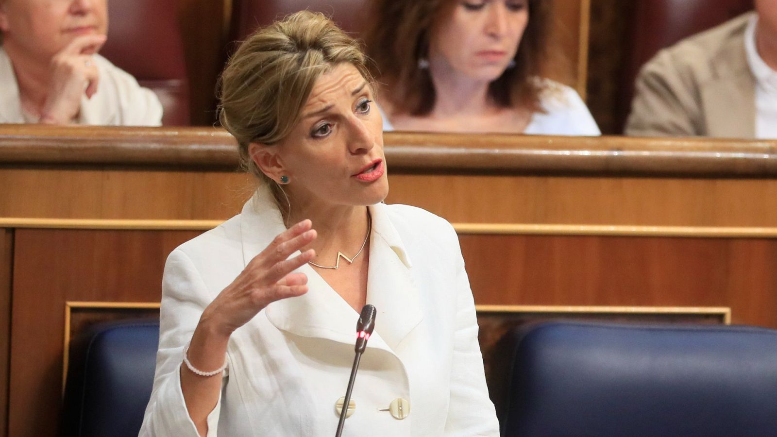 Díaz niega haber pedido a los ministros de Unidas Podemos que no acudan al lanzamiento de 'Sumar'