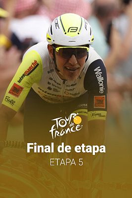 Tour de Francia - Final de la quinta etapa