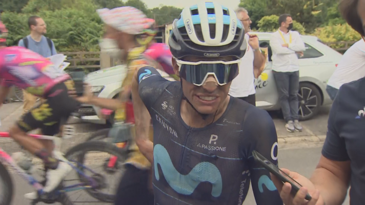 Ciclismo - Enric Mas: "Estoy muy contento, ahora empieza el Tour"