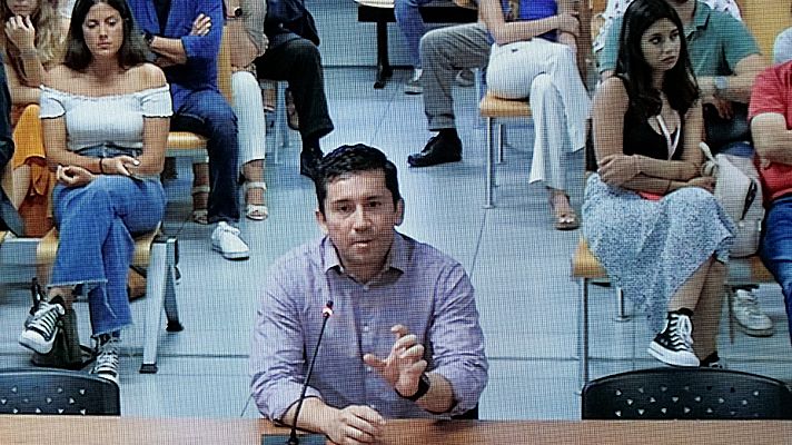 Telediario 1 - El acusado del crimen de Marta Calvo niega haberla matado