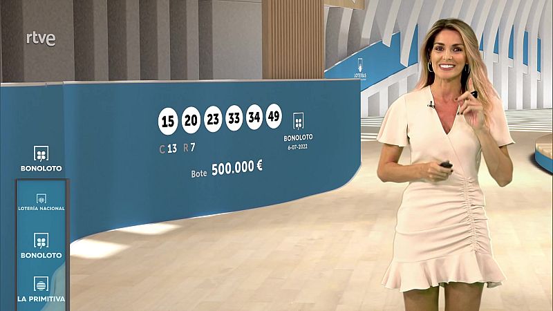 Sorteo de la Bonoloto del 06/07/2022 - ver ahora