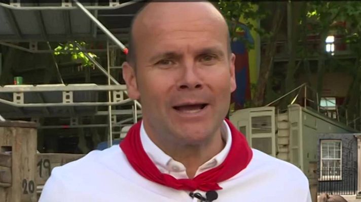 San Fermín - Teo Lázaro analiza el primer encierro de San Fermín