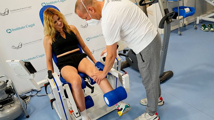 Telediario 1 - La lesión de Putellas, más frecuente entre mujeres que en hombres