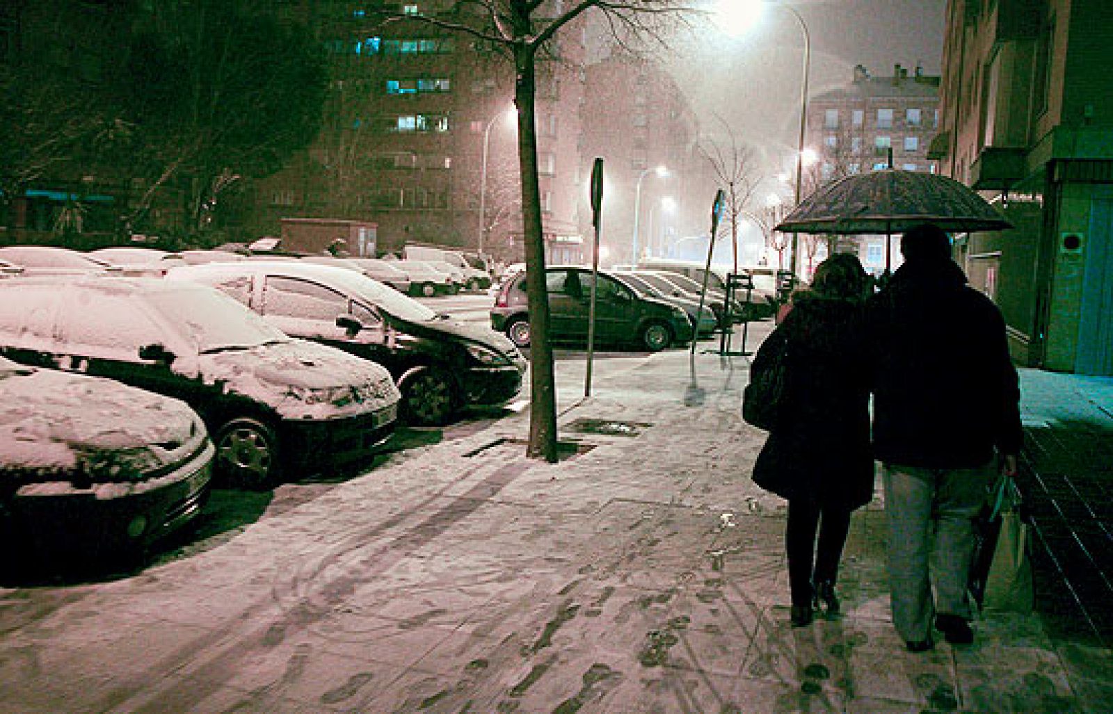 Nieva en Sevilla tras medio siglo sin hacerlo
