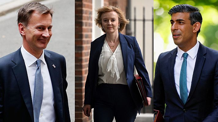 Telediario 1 - Los posibles candidatos para sustituir a Boris Johnson