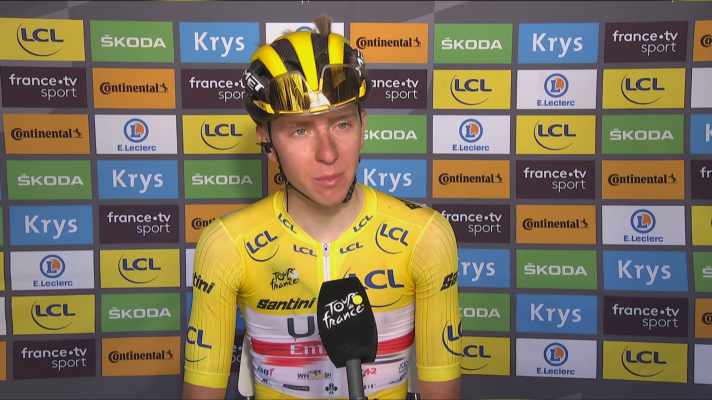 Ciclismo - Tour 2022 | Pogacar: "Tenía marcada esta etapa"