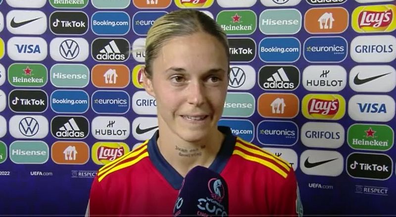 Mapi León: "Lo importante es que el equipo se ha repuesto"