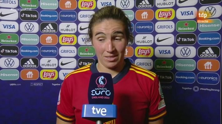 Fútbol - Mariona Caldentey: "Sin Alexia, hay que dar un paso adelante