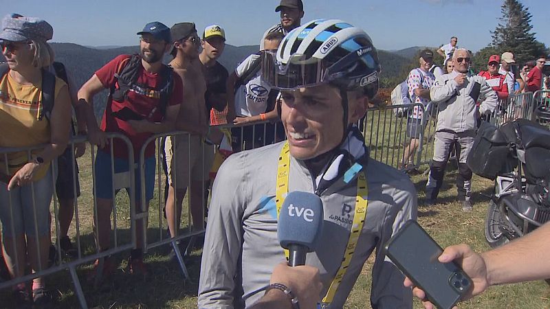 Enric Mas, "contento" tras el primer contacto con la montaña y "afortunado" de no haberse caído en la primera semana -- Ver ahora