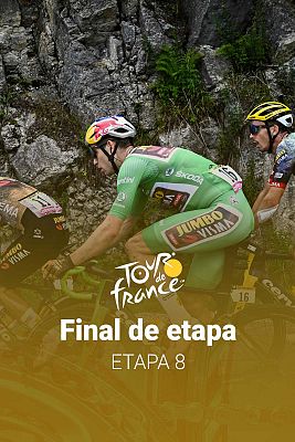 Ciclismo - Final de la etapa 8