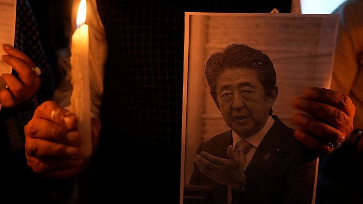 Telediario Fin de Semana - Fallos en el dispositivo de seguridad de Shinzo Abe