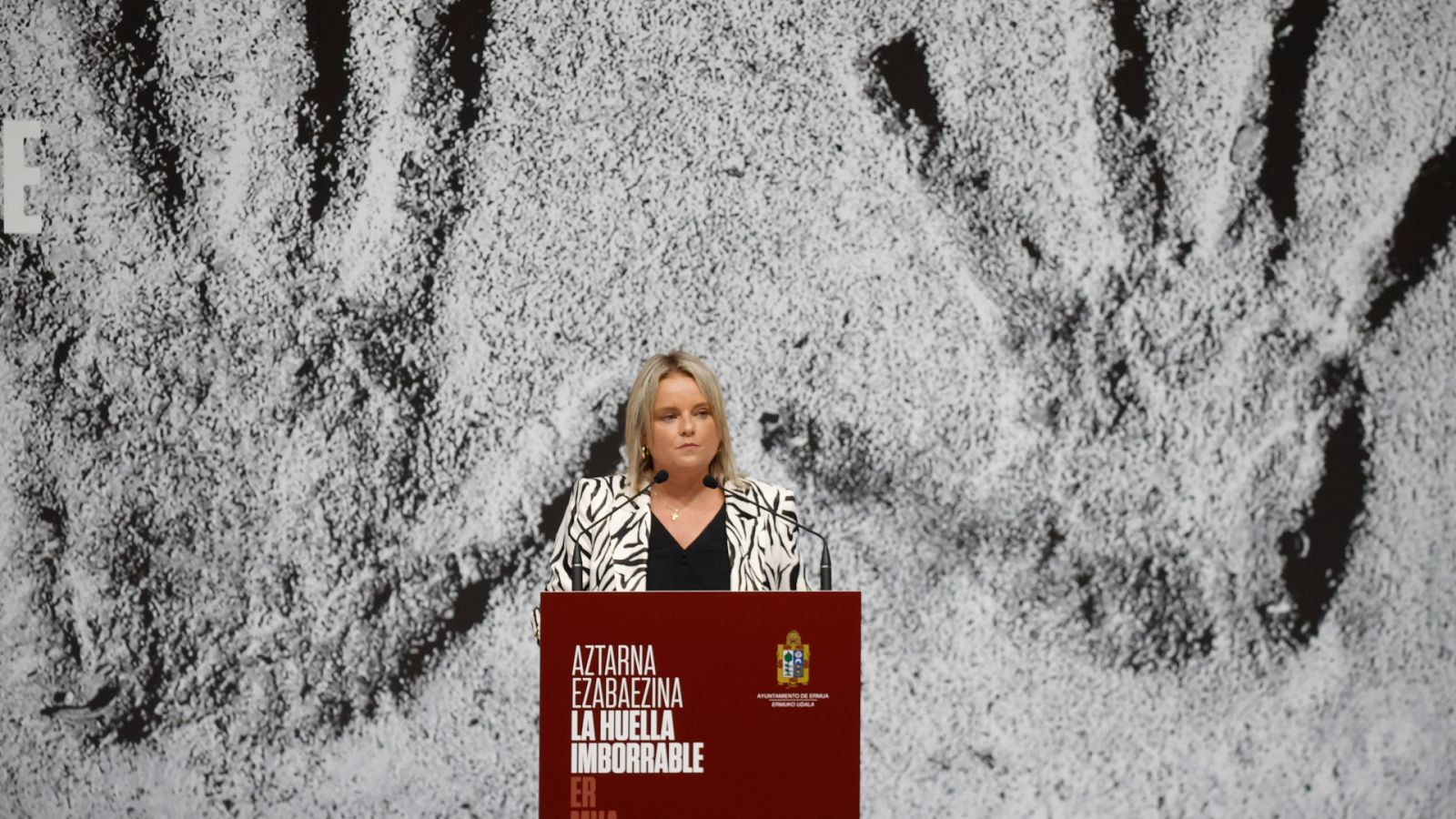 Marimar Blanco reivindica la memoria de su hermano en el homenaje a las víctimas del terrorismo