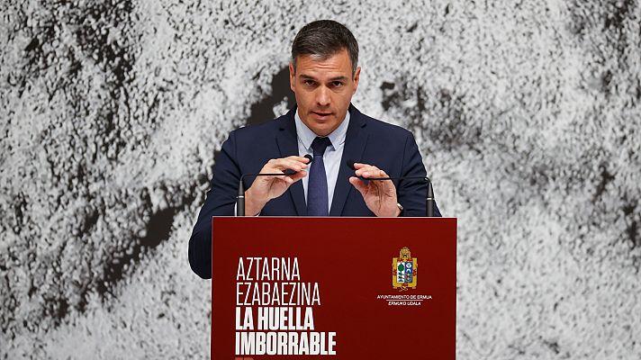 - Sánchez defiende una memoria colectiva con los valores de las víctimas del terrorismo
