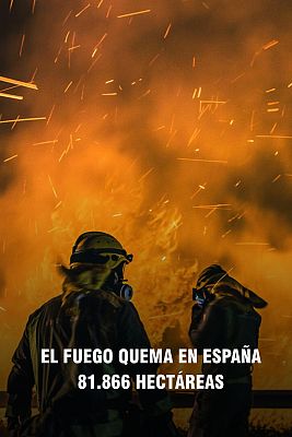El fuego ha quemado en España 81.866 hectáreas en lo que va de año