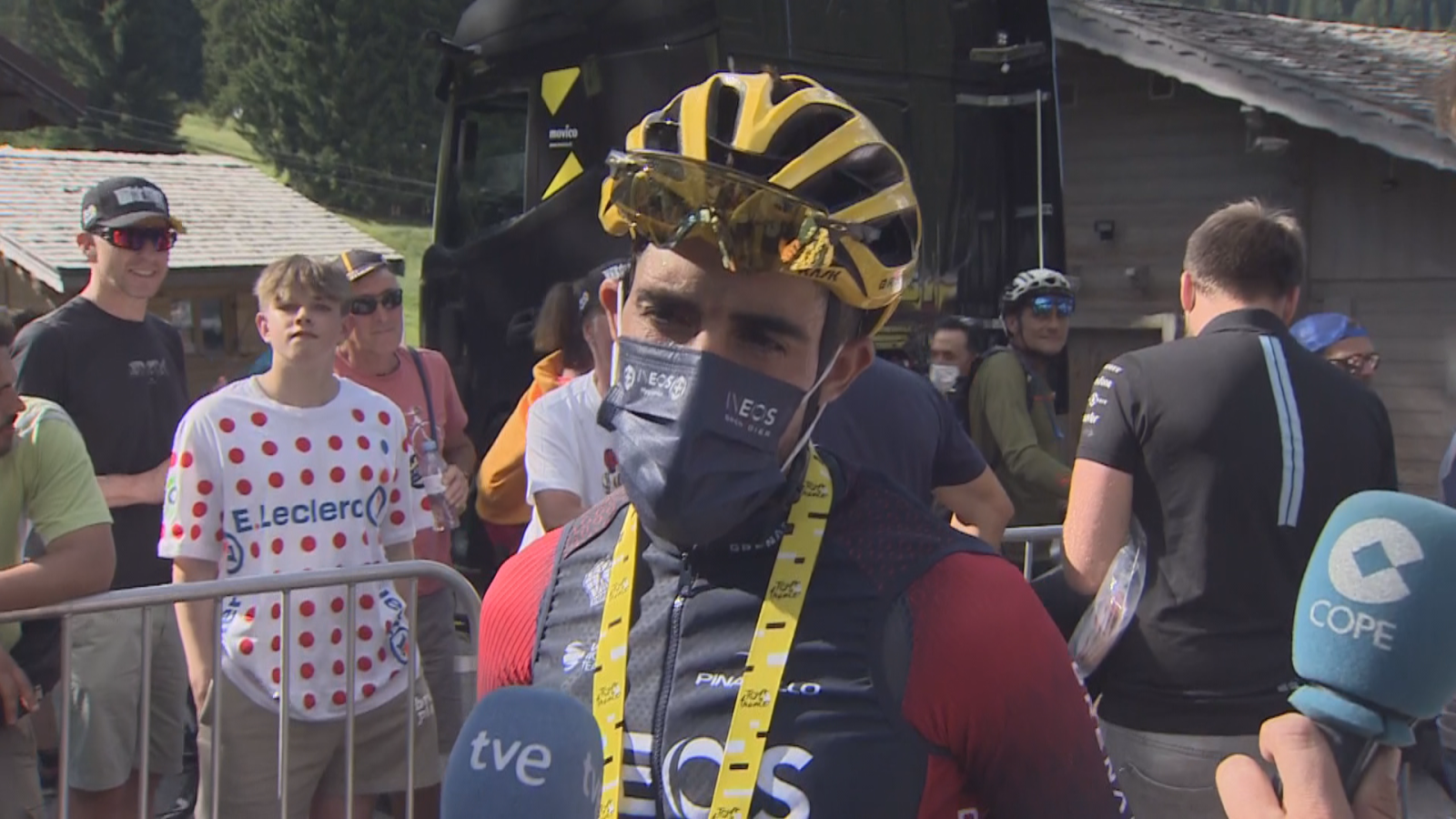 Tour 2022 | Castroviejo: "Si la etapa hubiera tenido un kilómetro más le habríamos pillado"