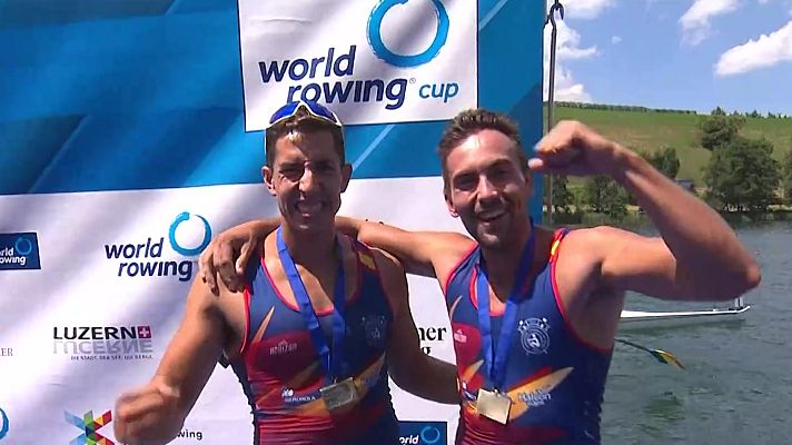 Otros deportes - Bronce en doble scull para García Pujolar y Conde Romero