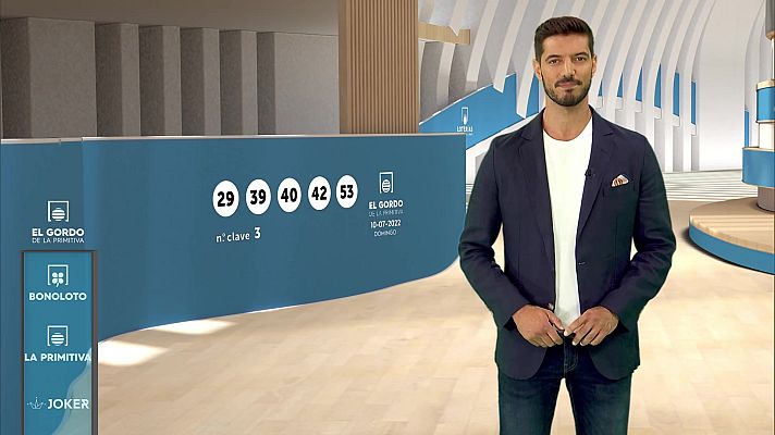 Loterías - Sorteo de El Gordo de la Primitiva del 10/07/2022