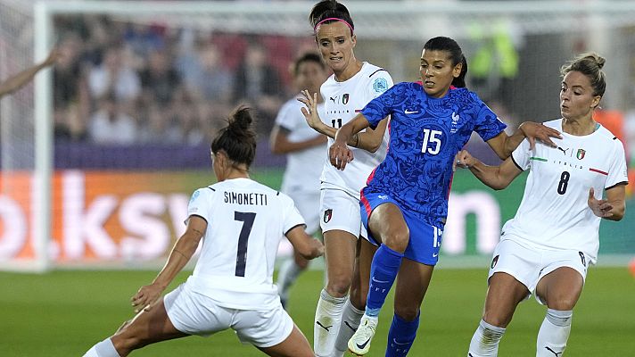Fútbol - Camp. Europa femenino: Francia - Italia