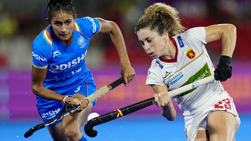 Hockey hierba - Campeonato del Mundo femenino 1/8 de final: España - India    - ver ahora