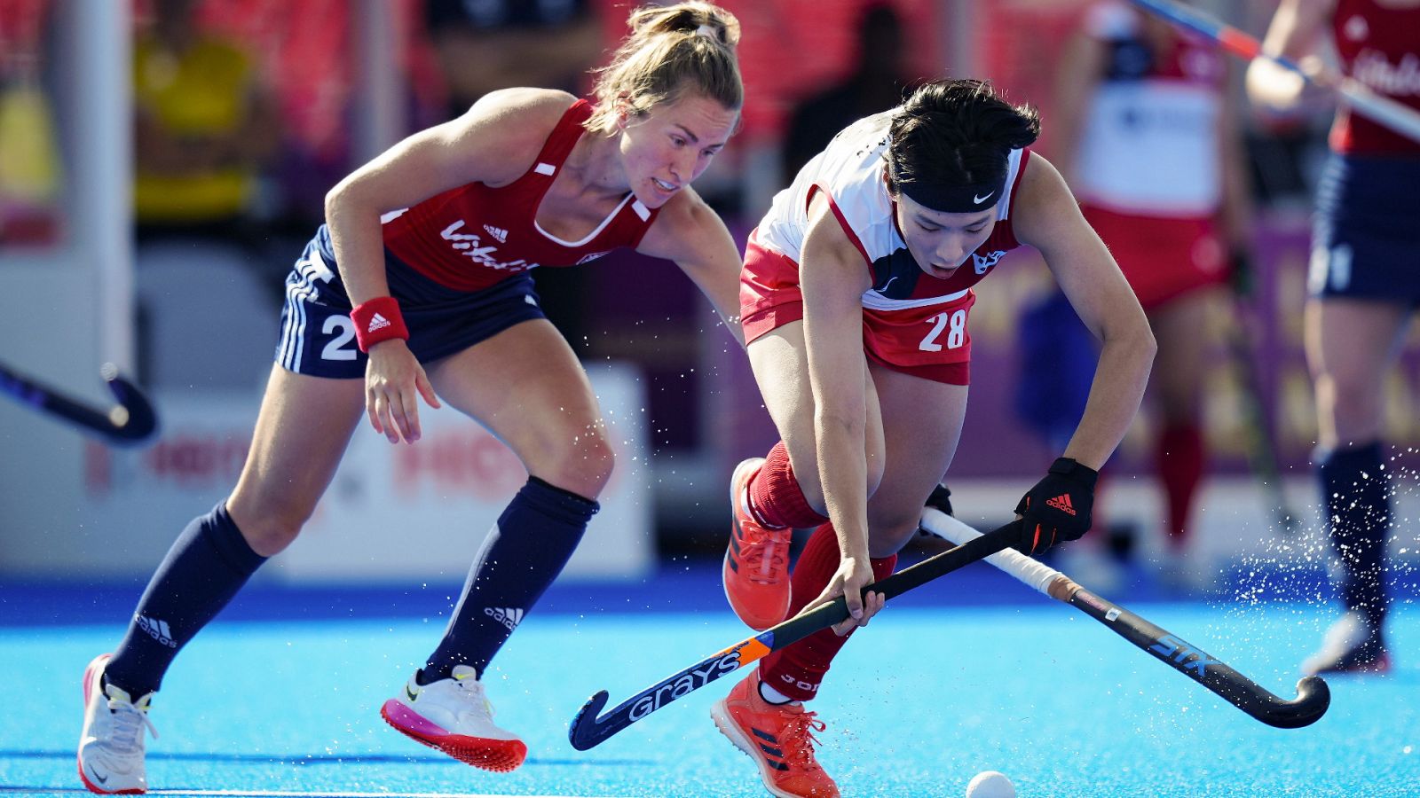 Hockey hierba - Campeonato del Mundo femenino 1/8 de final: Inglaterra - Corea - ver ahora