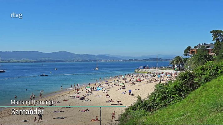 El tiempo - Temperaturas altas en buena parte del interior peninsular, Mallorca y zonas de Canarias