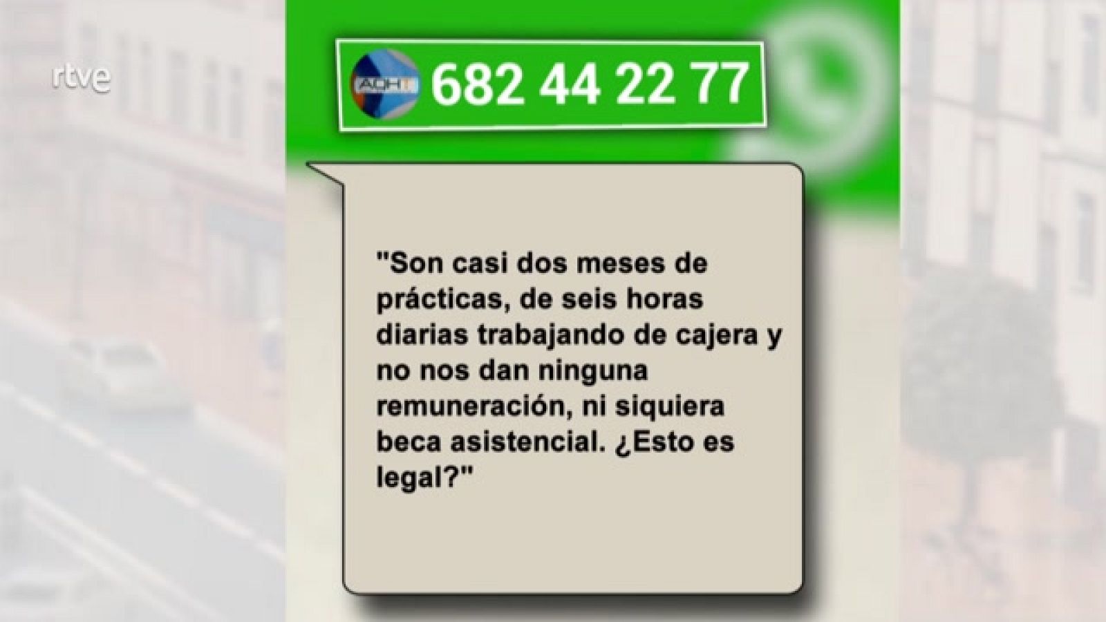 Aquí Hay Trabajo - Prácticas sin remunerar ilegales - ver ahora