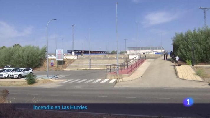 Noticias de Extremadura - Evacuados vecinos de seis localidades por un incendio forestal en Las Hurdes